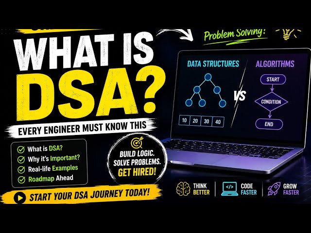 Chapter 1 – What is DSA? | Every Engineer Must Know This@EnginovaXHub 