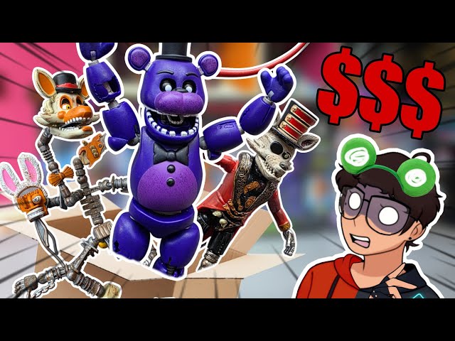 CONSEGUÍ LAS FIGURAS MAS RARAS DE FNAF DE JAZWARES | UNBOXING FNAF