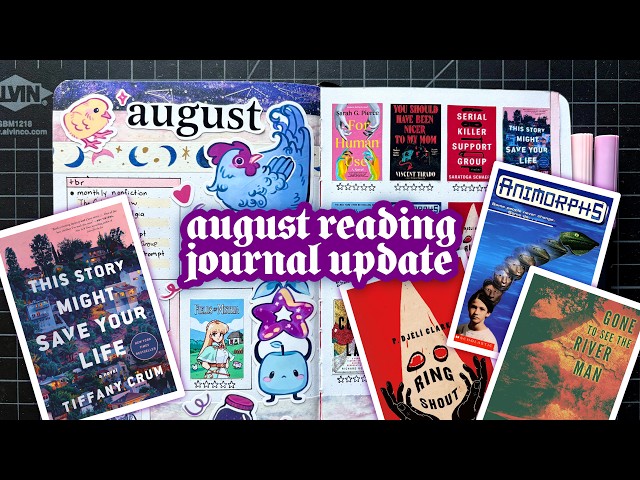 everything I read in August 🐔 august 2026 reading journal updates