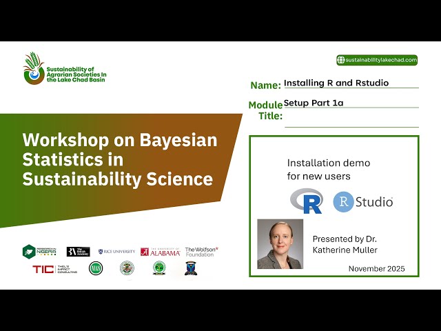 Installing R and R studio Demo