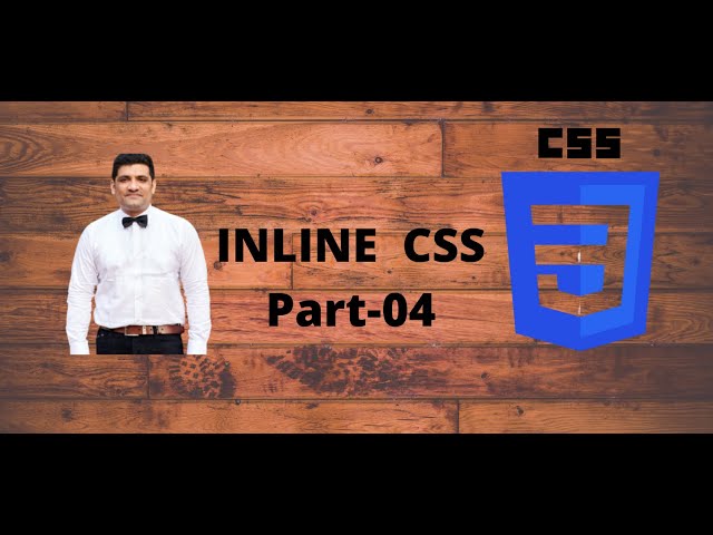 CSS Bangla Tutorials By Anik Rahman | What is Inline CSS Part- 04