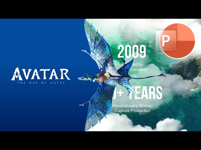 How to Recreate Avatar's Cinematic Animation in PowerPoint