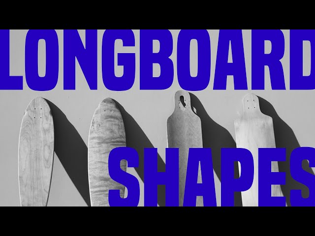 Longboard Shapes (what their differences are, and what works best for you)