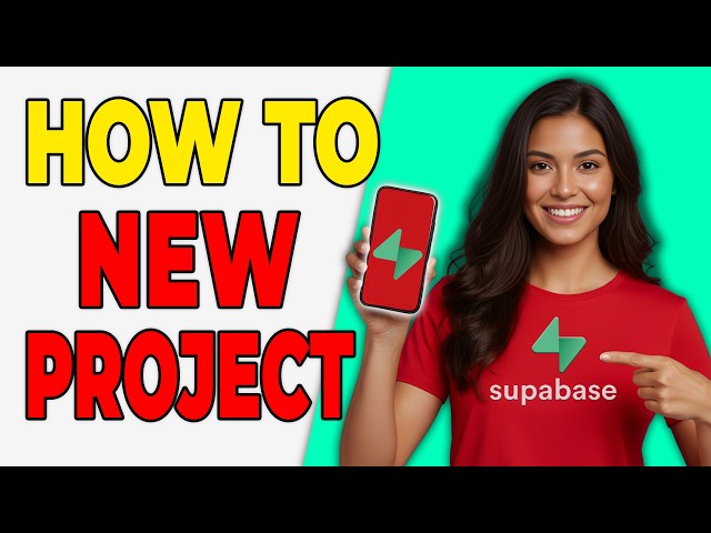 How To Create A New Project In Supabase [Easy Setup 2026]