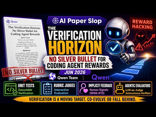 The Verification Horizon: No Silver Bullet for Coding Agent Rewards (Jun 2026)
