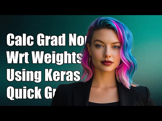 Calculating gradient norm wrt weights with keras