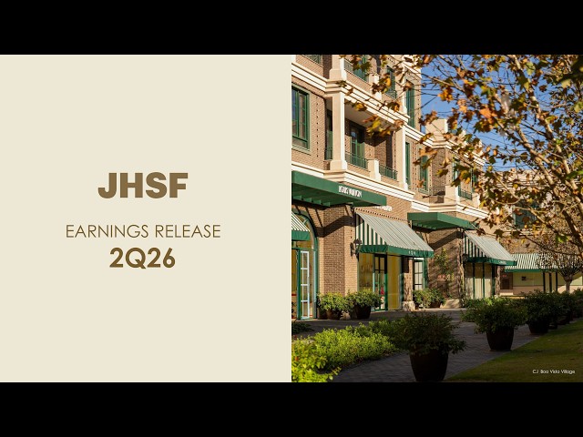 Earnings Release - Webcast 2Q26