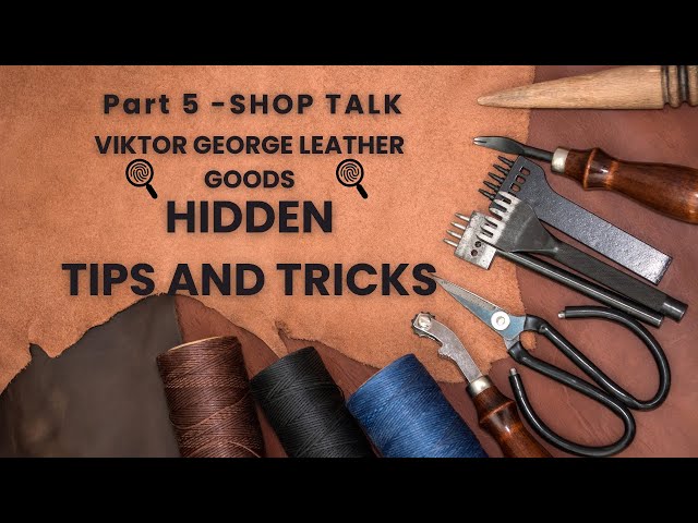 Uncovering The Hidden Tricks Of A Leathershop!#youtube #youtubevideo #youtuber #diy #tipsandtricks