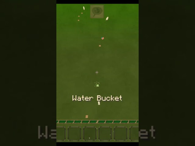 MLG cluch water #butifyoucloseyoureyes #minecraft