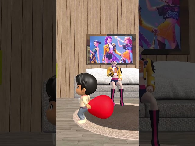 Italian Brainrot: When Jinu Wants to Fly - So Funny#kpop #funny #gta