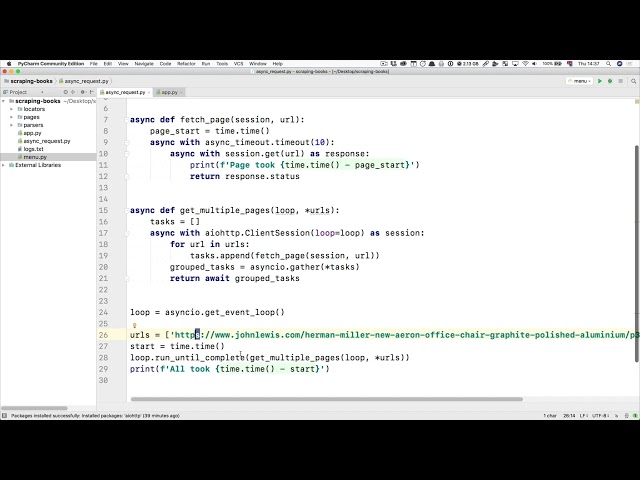 170  A note on HTTPS with Python and Mac OS X