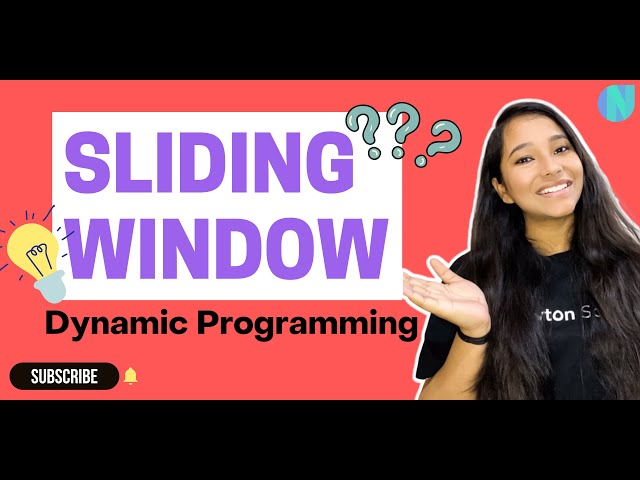 Sliding Window | Dynamic Programming