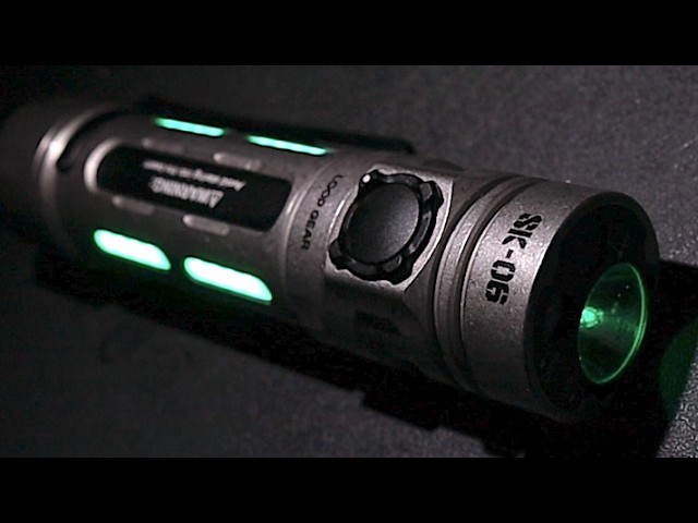E-Tritium! Blue Laser! 2400L! UV! Cop Mode! Ti Loop Gear SK06 delivers