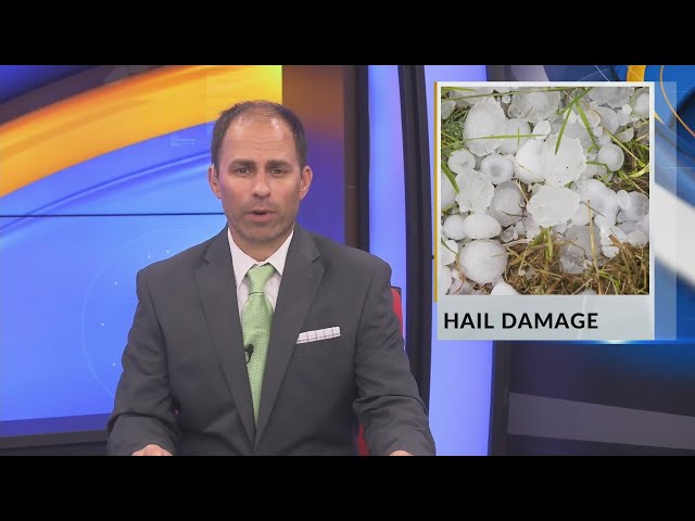 Hail Damage in Flasher (8/13/26)