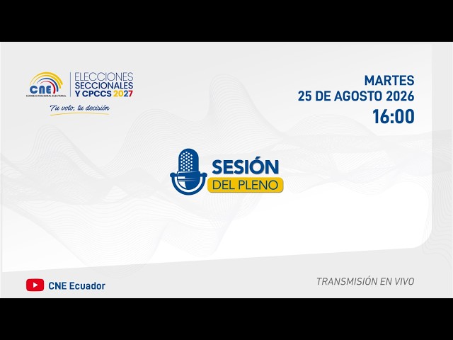 REINSTALACIÓN SESIÓN ORDINARIA No. 069-PLE-CNE-2026