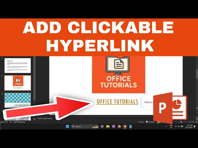 How to Make Clickable Hyperlinks in Your PowerPoint Slides