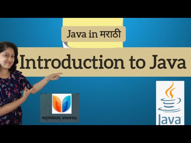 Java Video 1: Introduction to Java [2023] (in Marathi) #java #javaprogramming