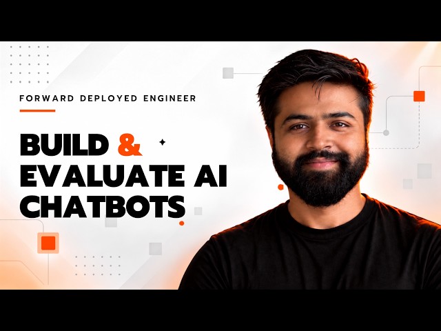 Building & Testing an E-Commerce AI Chatbot | RAG, Tools & AI Evals | FDE Full Course #18