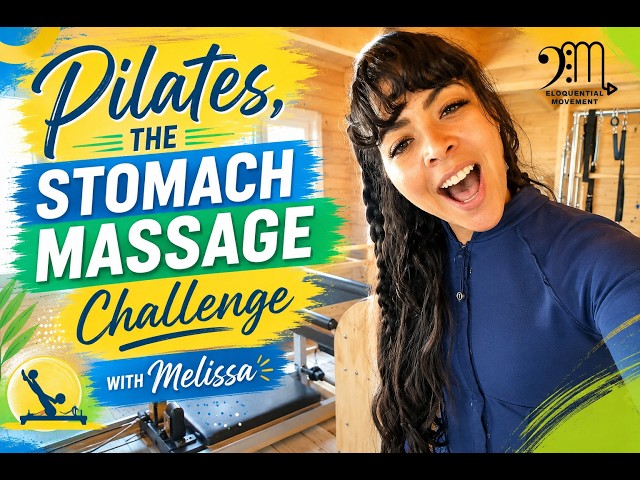 STOMACH MASSAGE CHALLENGE | PILATES QUICK TIPS | REFORMER | MELISSA PINA PILATES