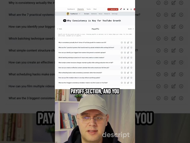 Hook, Payoff, Done! This AI Builds Your YouTube Script Fast