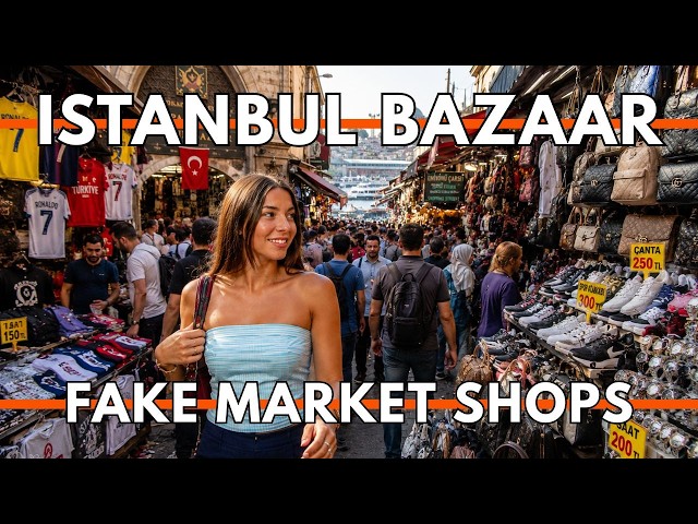 ISTANBUL TURKEY 2026 4K WALKING TOUR | Grand Bazaar Fake Market, Cheapest Market & Eminönü Bazaar