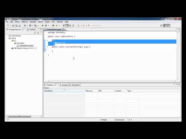 Corso Java Professionale - III lezione costrutti del linguaggio Java - Parte 2