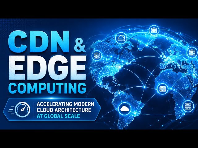 CDN and Edge Computing | Accelerating Modern Cloud Architecture at Global Scale | Uplatz