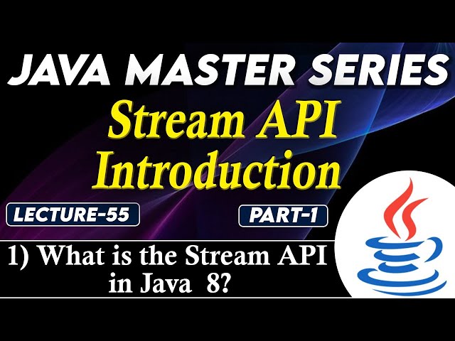 #55 Stream API Introduction l What is the Stream API in Java8? l Tpoint Tech