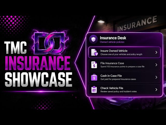 Vehicle Insurance Script | TMC Framework