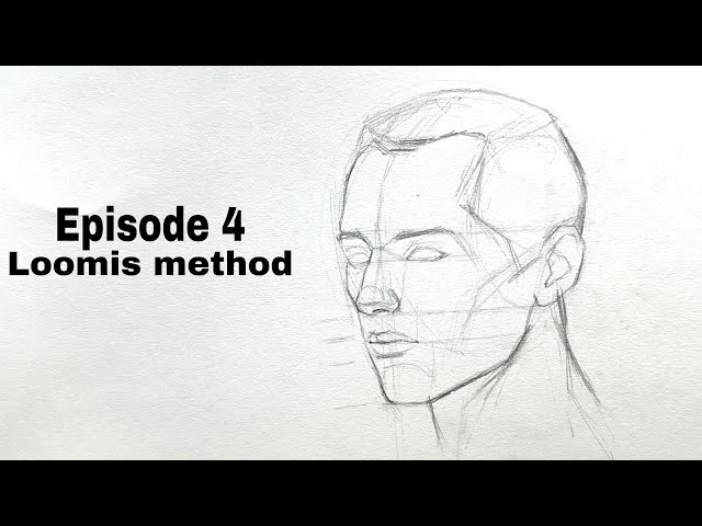 The Ultimate Guide to Drawing the Head in 3/4 View _ Episode 4 | Loomis Method 