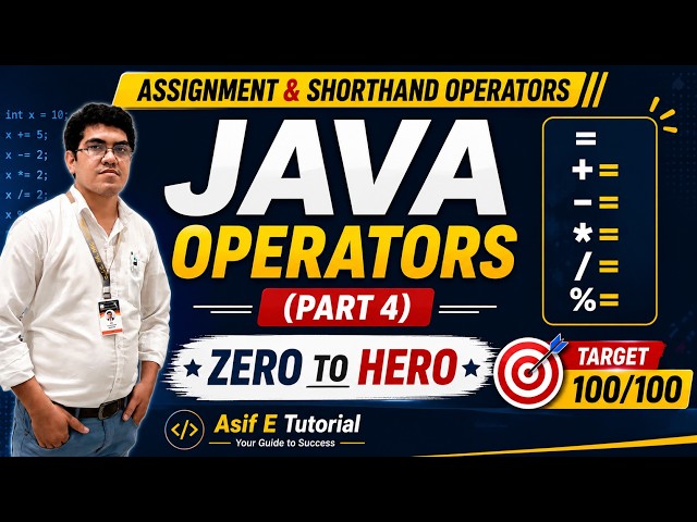 Java Assignment and Shorthand Operators Explained | Part 4