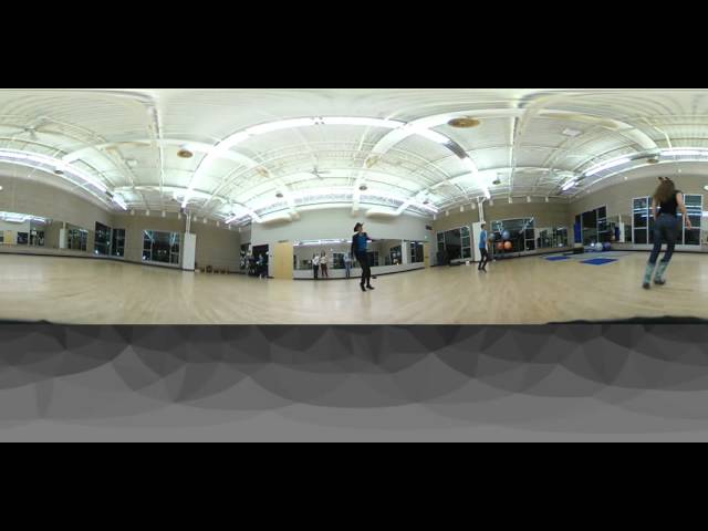 Powerade line dance (360-degree panorama) at Sonoma State Line Dance Club