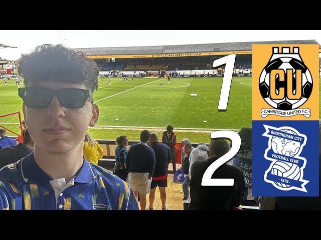 Jutkiewicz's DREAM ending! | Cambridge vs Birmingham City Matchday Vlog