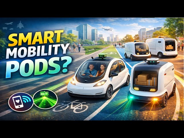 Smart Micro Mobility Pods: A New Way to Travel?