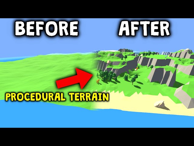 I Added Procedural Terrain to My Game