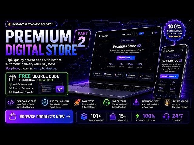 Build an Automated Digital Product Selling Website in PHP | DevStore Source Code + Live Demo