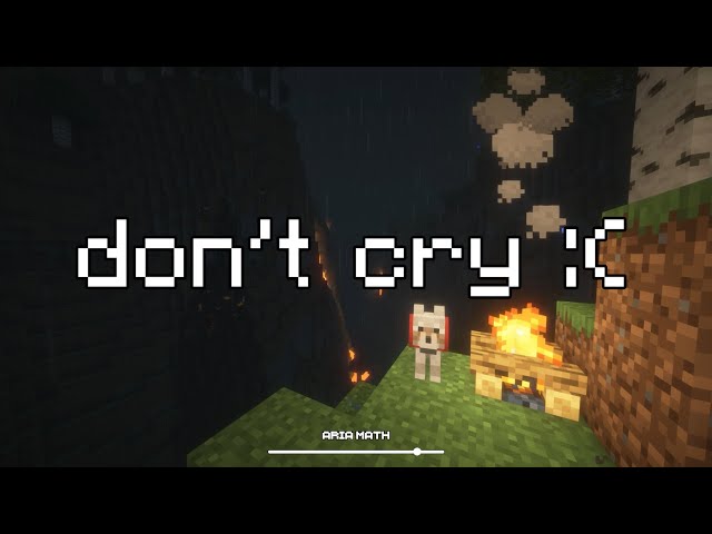 everything will be ok... (minecraft music, heavy rain)