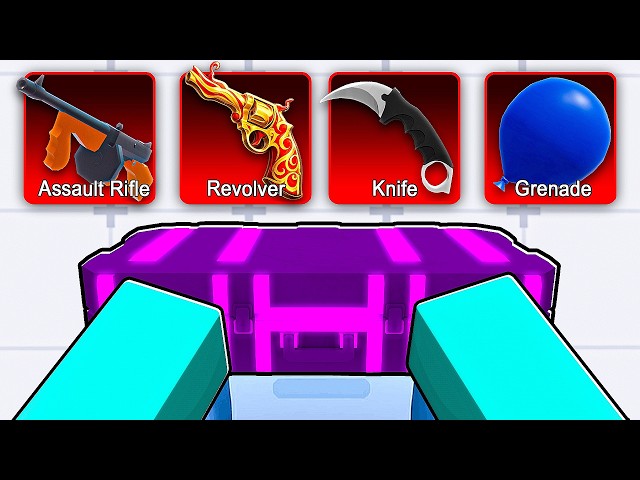 SKIN CASES Decide My LOADOUT in Roblox Rivals...