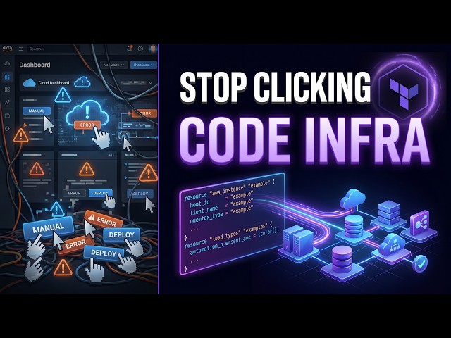 Terraform Explained: Stop Clicking, Start Coding Infrastructure