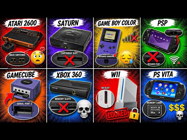 Every Console Most Useless Expansion Port Explained | Part 2
