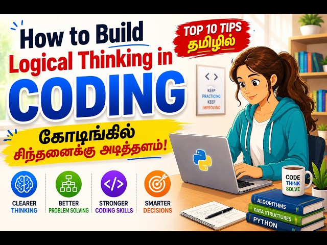 How to Build Logical Thinking in Coding | 10 Powerful Tips for Beginners in Tamil