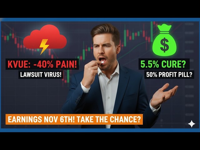 WHY is Tylenol Maker KVUE Down 40%? (5.5% Dividend Trap?)
