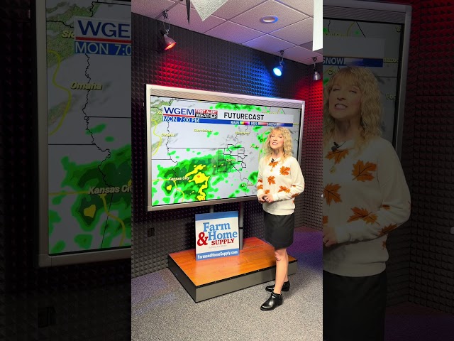 Some more rain is expected tonight! More details: www.wgem.com/page/first-alert-weather-now/