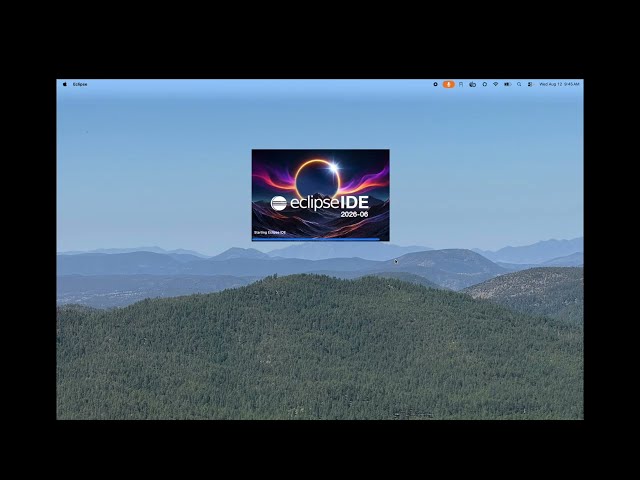 Installing Eclipse for Java Development macOS Tahoe