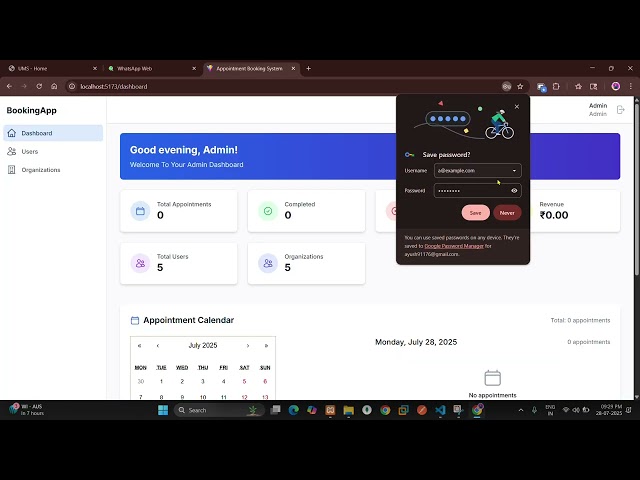 Appointment Booking System in Node.js | Full Project with SQL & Express | MERN Stack Tutorial