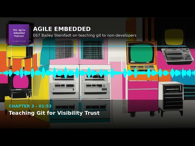 Agile Embedded Podcast E67: Teaching Git to Non-Developers