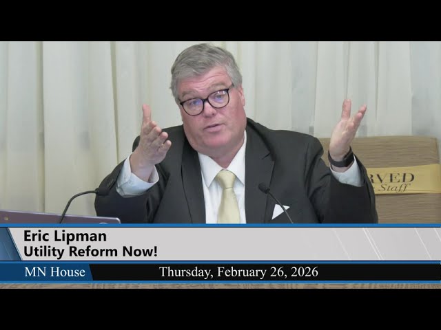 House Energy Finance and Policy Committee 2/26/26