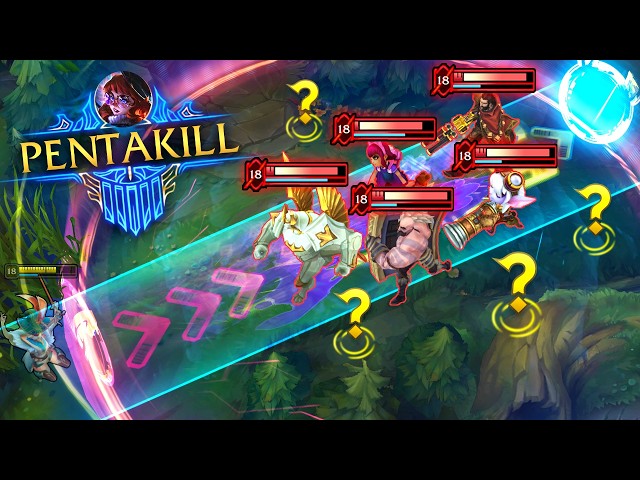 PERFECT PENTAKILL MOMENTS IN LEAGUE OF LEGENDS #29