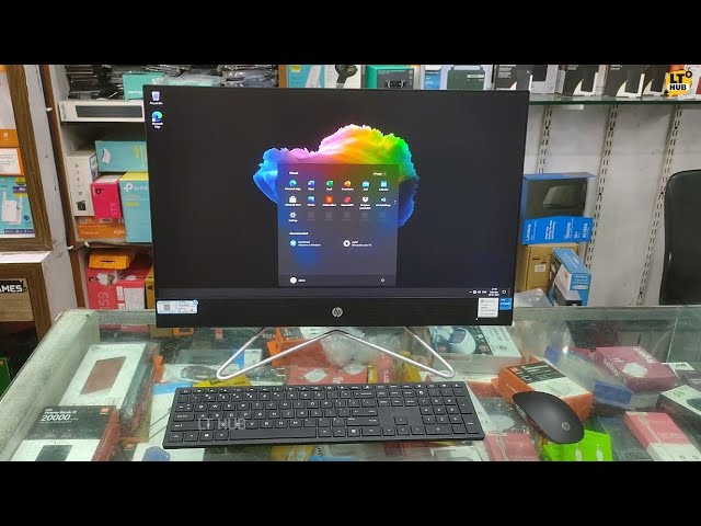 HP Windows 11 All-in-One Computer Unboxing | HP All-in-One 24-df1668in PC Unboxing | LT HUB