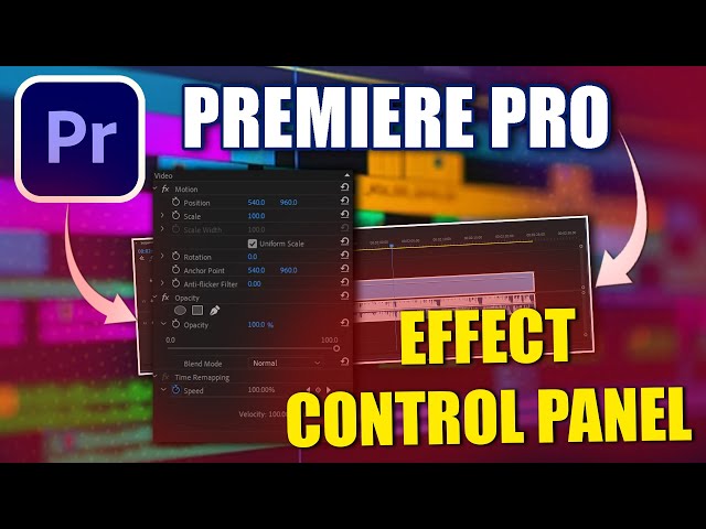How to Use the Effect Controls Panel in Premiere Pro  Complete Beginner Tutorial